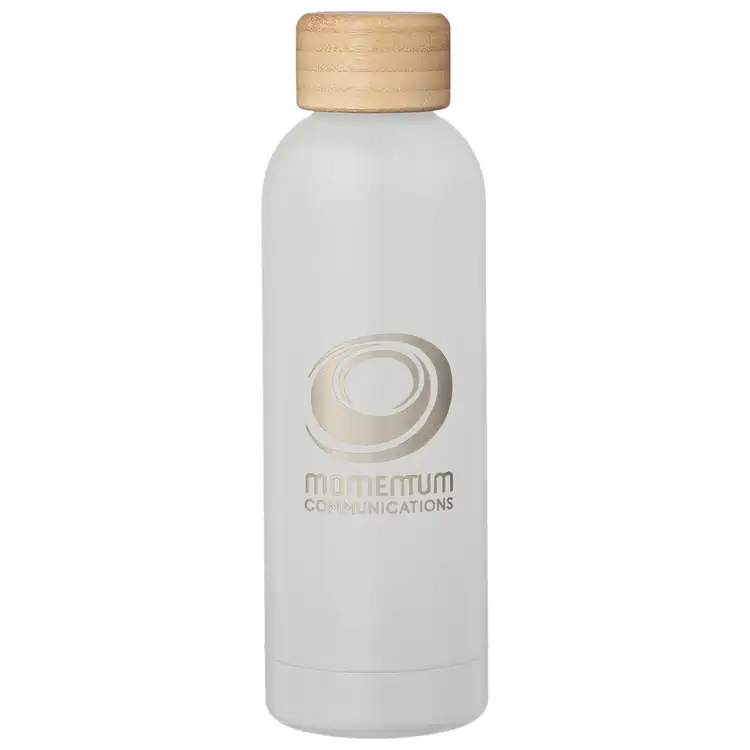 Grove Recycled Steel and Bamboo Vacuum Bottle #3
