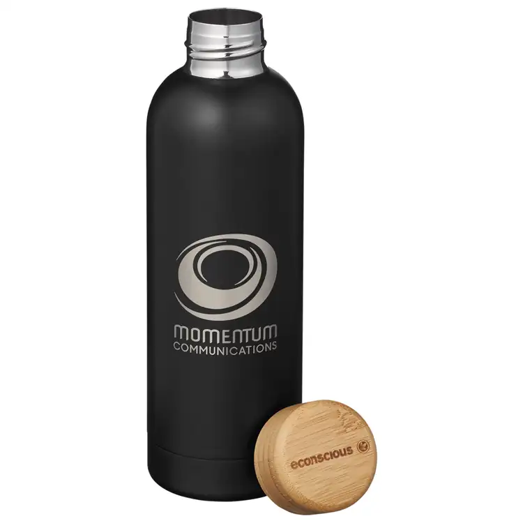 Grove Recycled Steel and Bamboo Vacuum Bottle #6