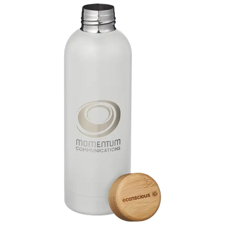 Grove Recycled Steel and Bamboo Vacuum Bottle #7
