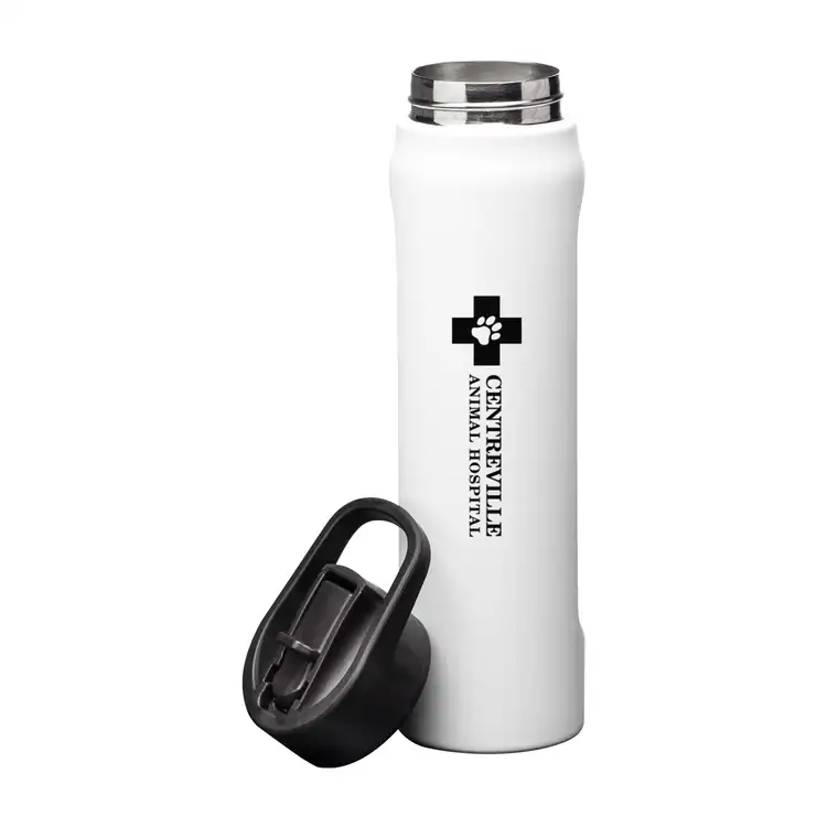 Bouteille isotherme Peterhof 20 oz avec paille #6