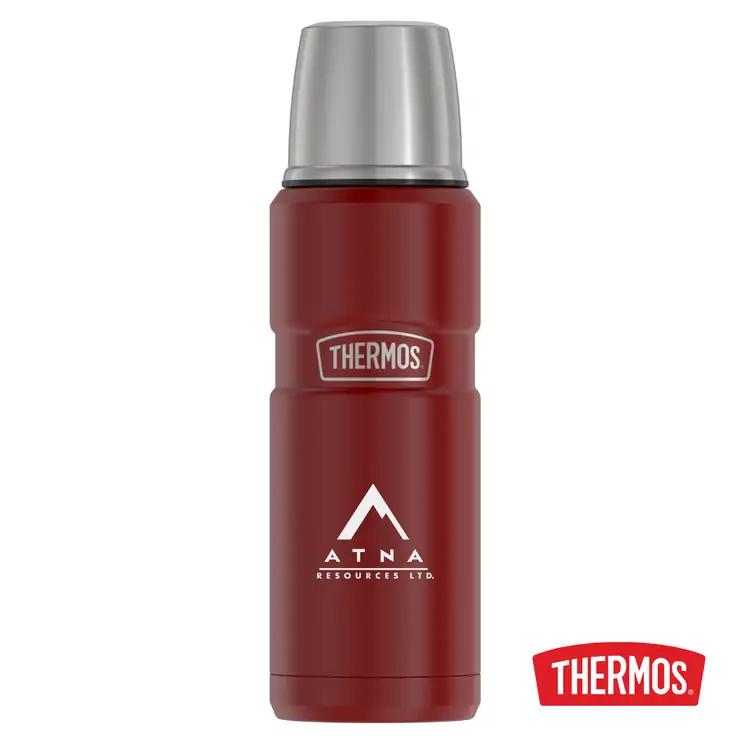 Thermos King Insulated Beverage Bottle 16 oz with Cup #3
