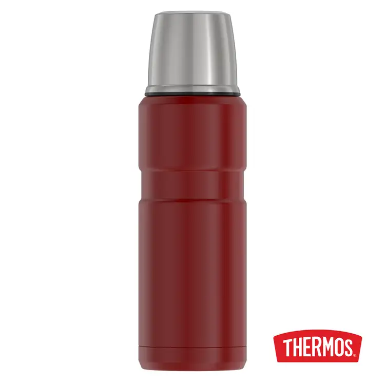 Thermos King Insulated Beverage Bottle 16 oz with Cup #5