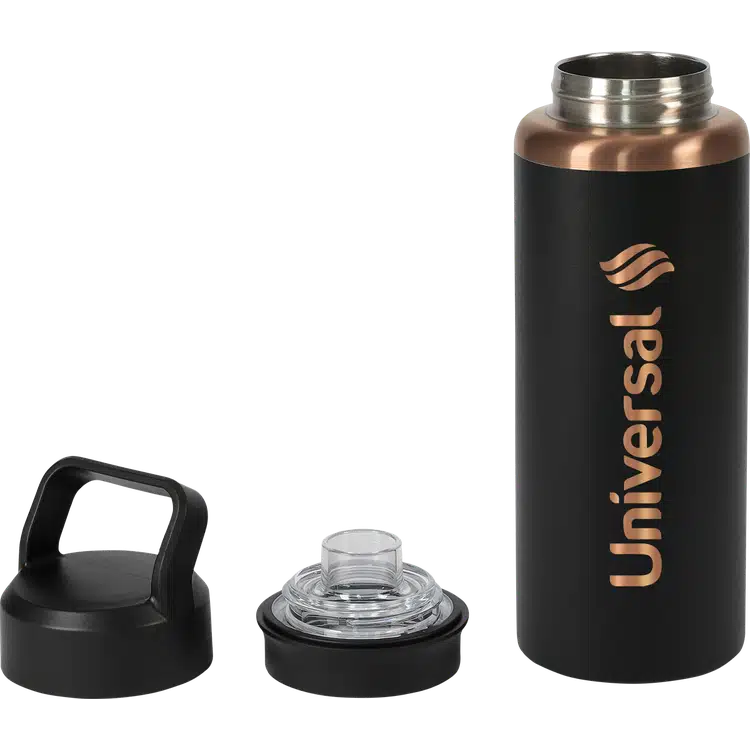28oz Urban Peak Copper Dual Top Vacuum Water Bottle #3