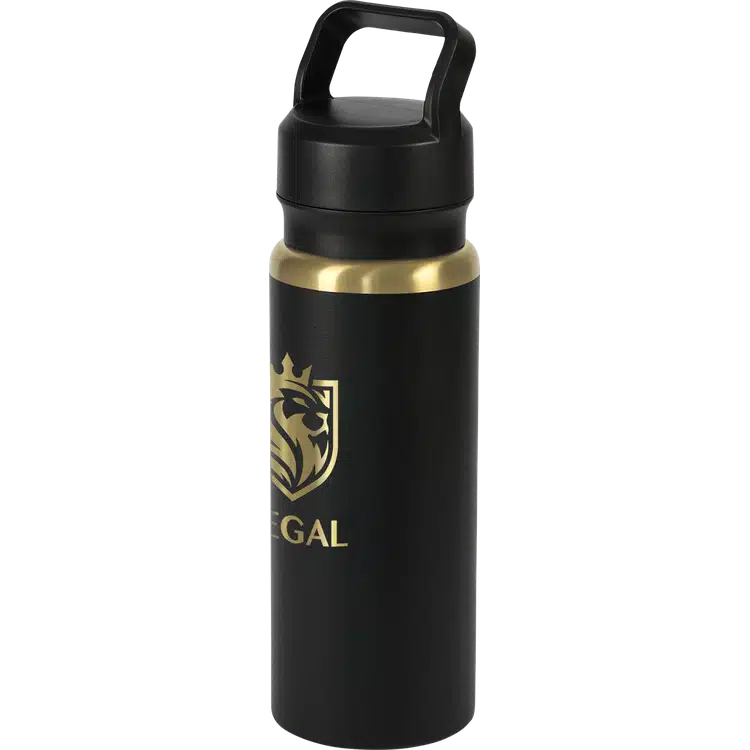 28oz Urban Peak Gold Dual Top Vacuum Water Bottle #2