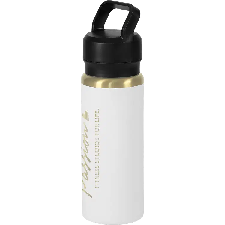 28oz Urban Peak Gold Dual Top Vacuum Water Bottle #5
