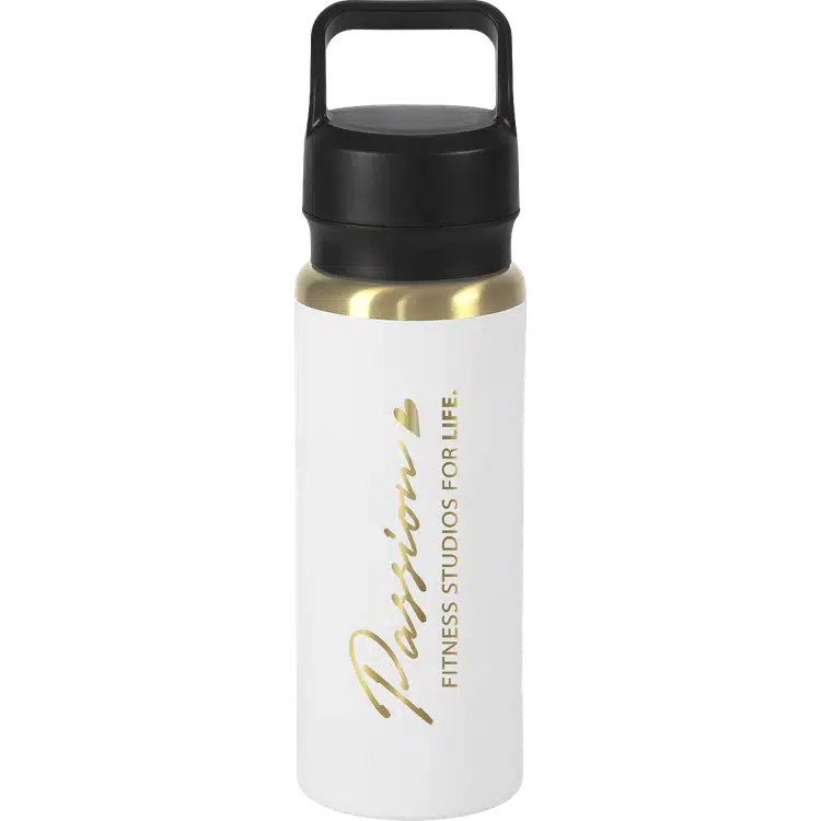 28oz Urban Peak Gold Dual Top Vacuum Water Bottle #7