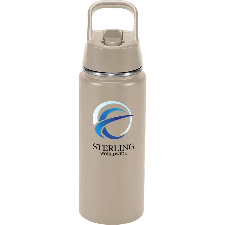 20oz Urban Peak Portage Flip Straw Vacuum Water Bottle #10