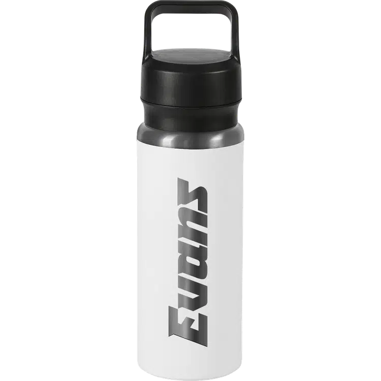 28oz Urban Peak Black Chrome Dual Top Vacuum Water Bottle #7