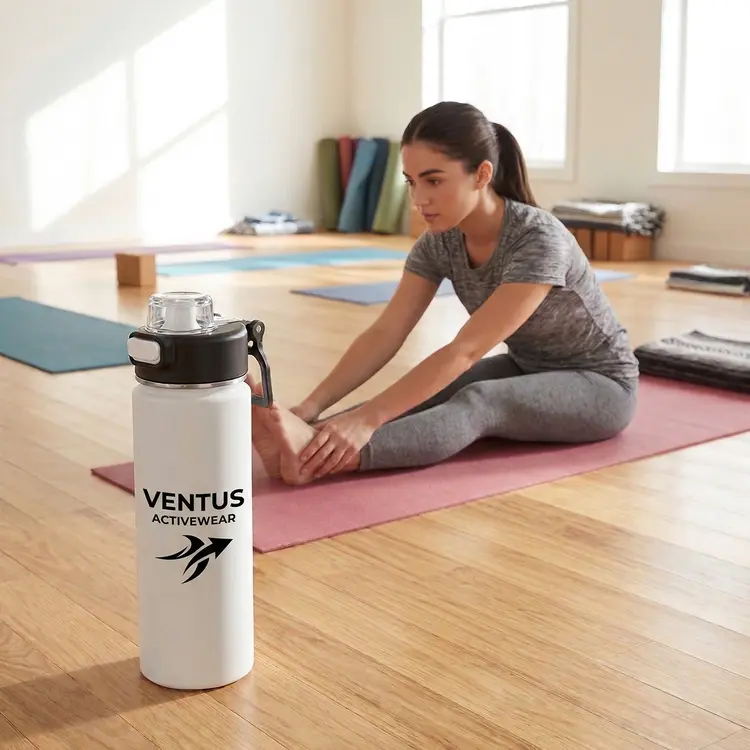 Austin 20 oz Eco-Friendly Leak-Proof Vacuum Bottle with Push-Button #9