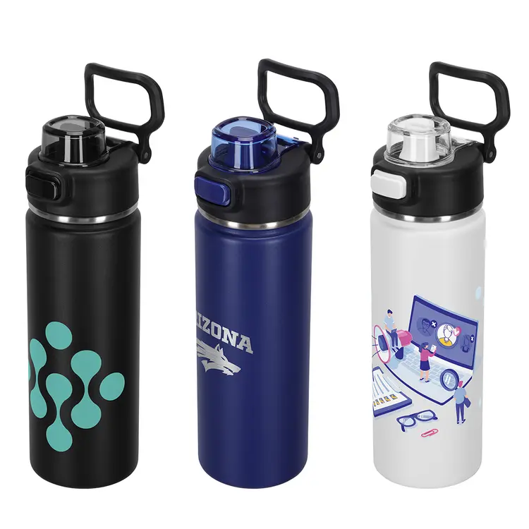 Austin 20 oz Eco-Friendly Leak-Proof Vacuum Bottle with Push-Button
