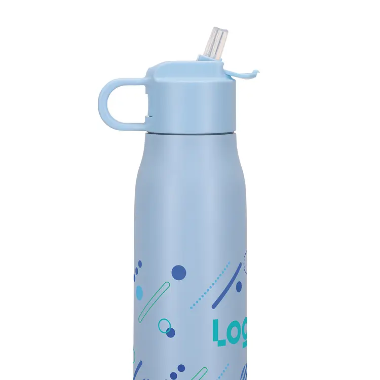 SENSO Lakeway 22 oz Eco-Friendly Vacuum Insulated Bottle w/ Push-Button #4