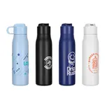 Bouteille isotherme écologique SENSO Lakeway 22 oz avec bouton-poussoir