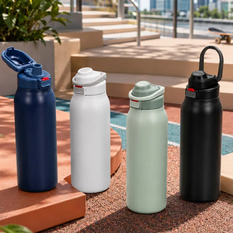 SENSO Mission 32 oz Eco-Friendly 2 in 1 Sip & Chug Duoflow Vacuum Insulated Bottle #5
