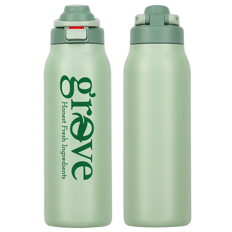 SENSO Mission 32 oz Eco-Friendly 2 in 1 Sip & Chug Duoflow Vacuum Insulated Bottle #9