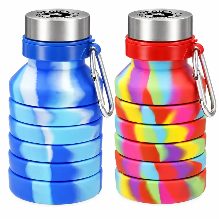 Zigoo Silicone Collapsible Water Bottle