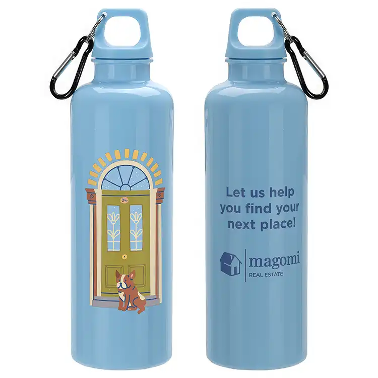 Aloha 25 oz RPET Reusable Bottle with Carabiner #3
