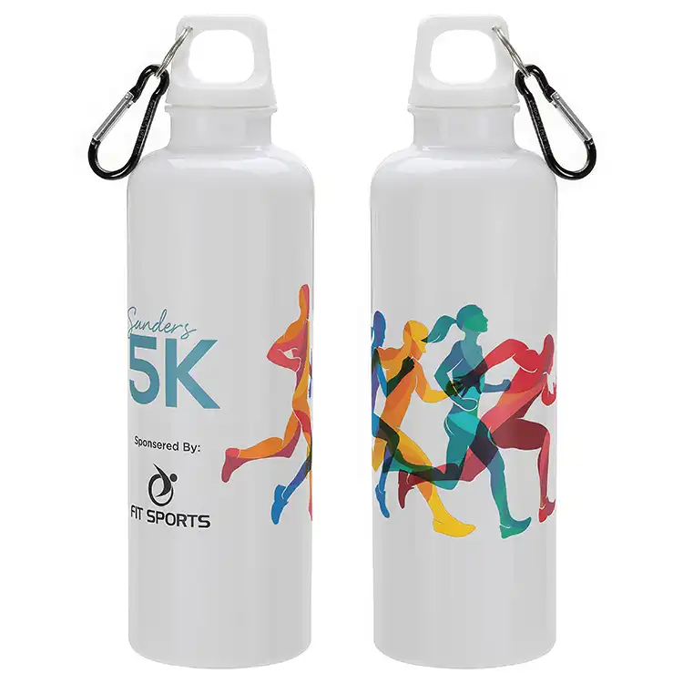 Aloha 25 oz RPET Reusable Bottle with Carabiner #6