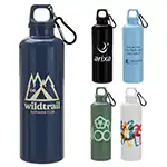 Aloha 25 oz RPET Reusable Bottle with Carabiner