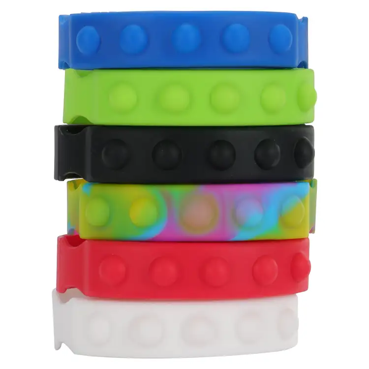 Push Pop Recycled Silicone Wristband #2
