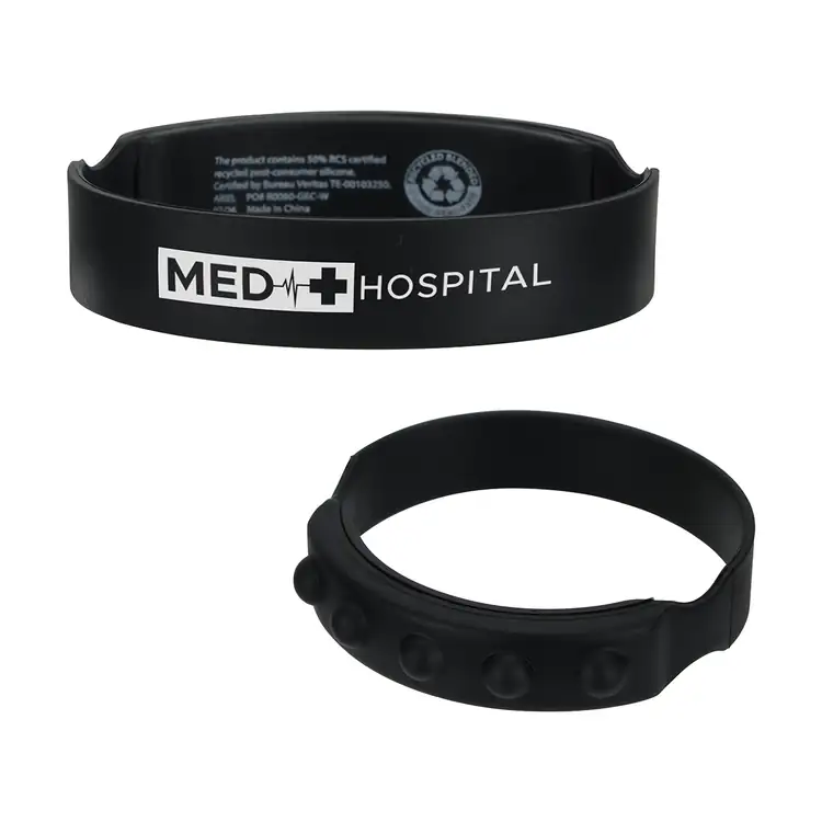 Push Pop Recycled Silicone Wristband #3