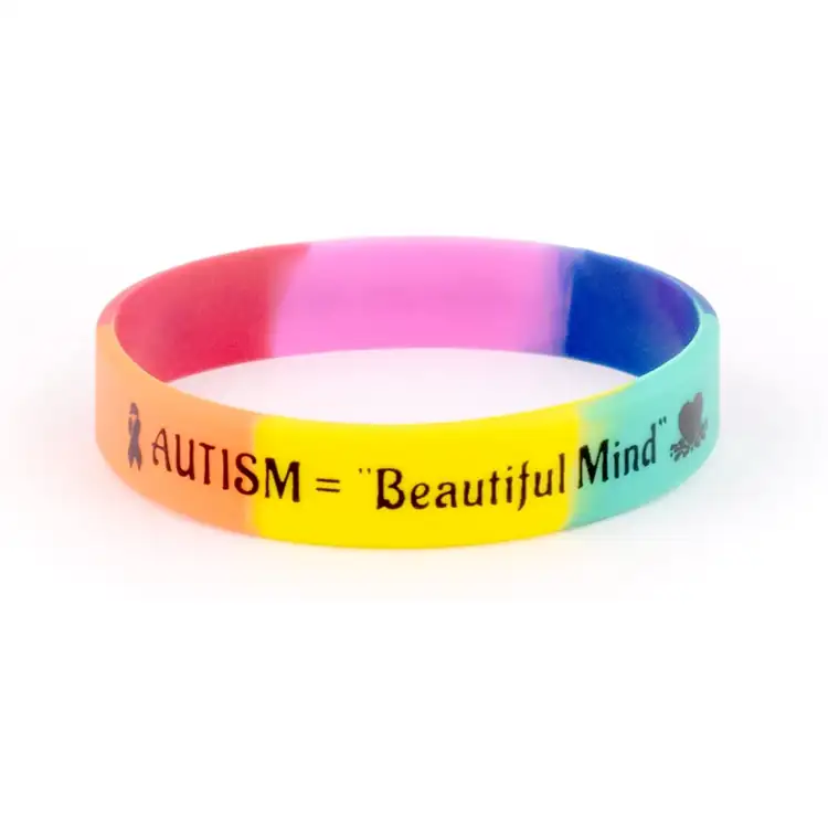 Bracelet en silicone à impression périphérique #4