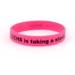 Bracelet en silicone à impression périphérique