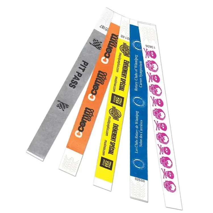 Custom Tyvek Event Wristband #2