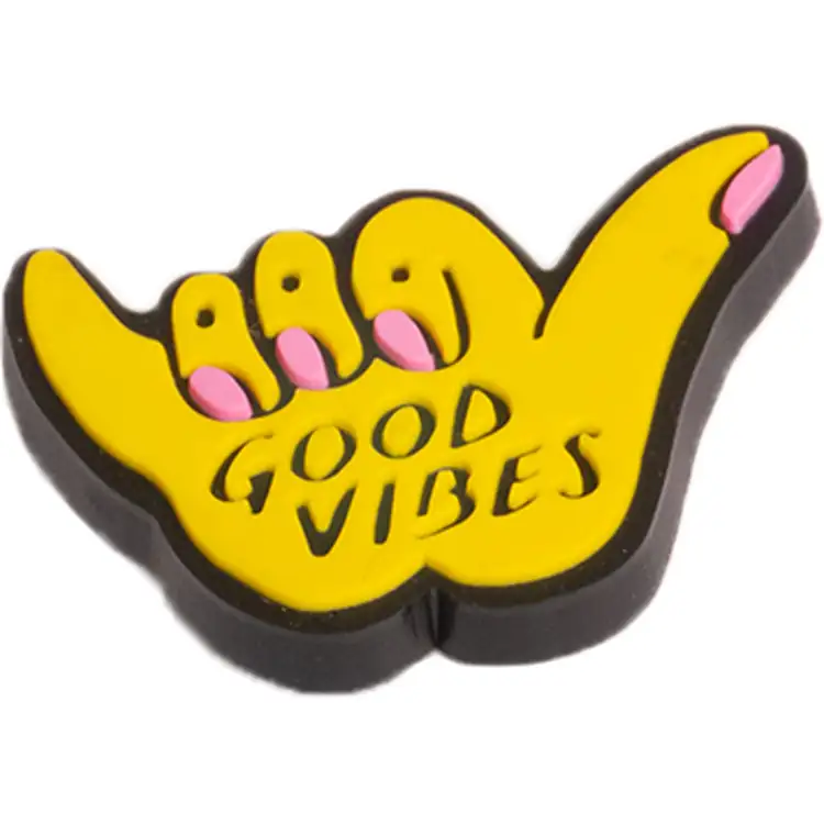 Molded PVC Shoe Charm