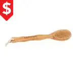 Brosse pour le corps en bambou à long manche