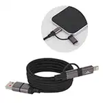 Vector 4-in-1 60W PD 39" MagSnap Charging Cable