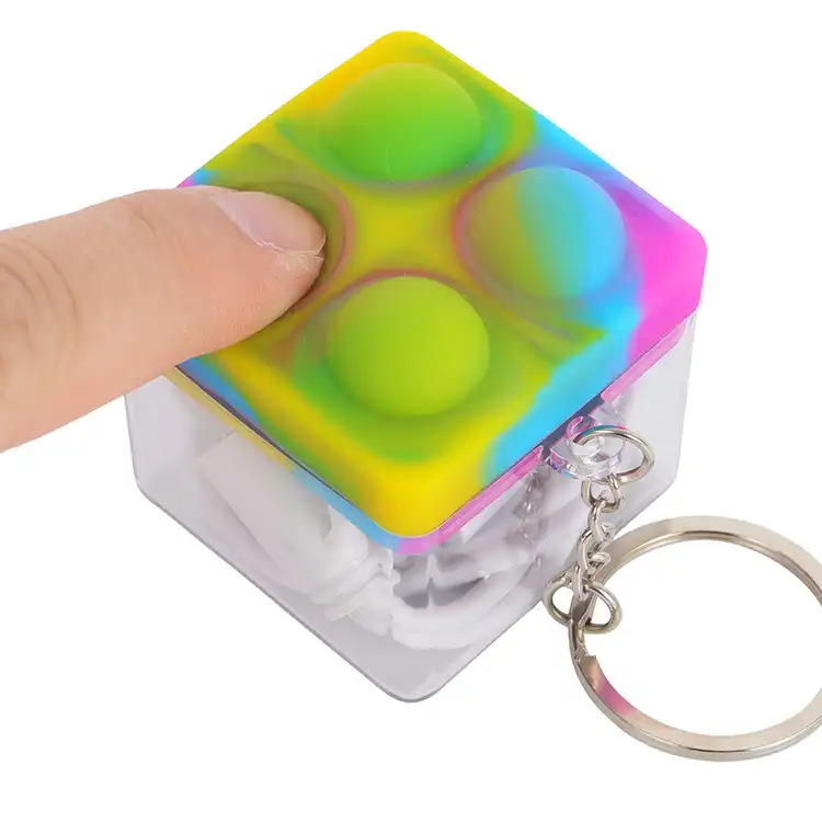 Câble de chargement Push Pop avec porte-clés et nettoyant pour écran #5