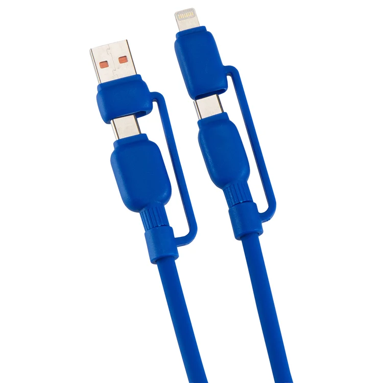 Câble de recharge Torque Flex 4-en-1 60 W PD en silicone de 59 po #2