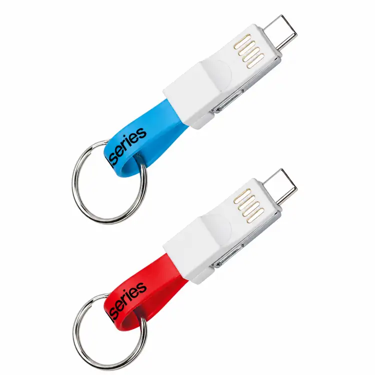 Wizard 3-in-1 Charging and Data Cable with Keyring