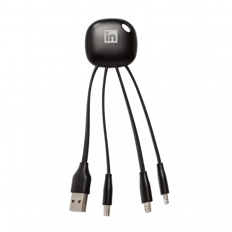 Light-Up Multi-Connector Charging Cable
