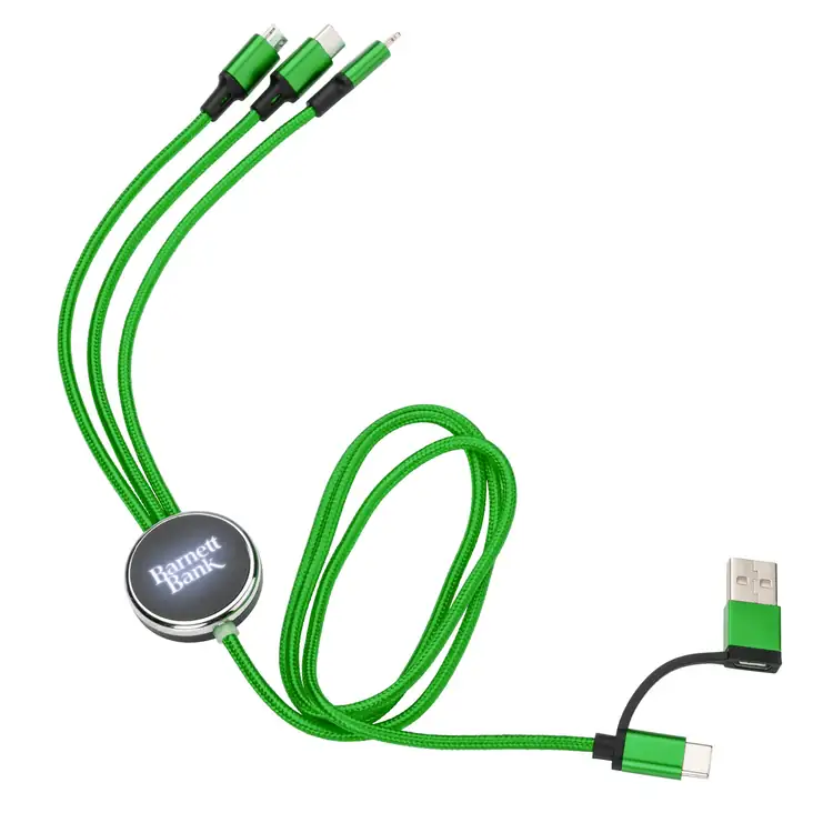 Câble de recharge multiconnecteur lumineux Fuller #4