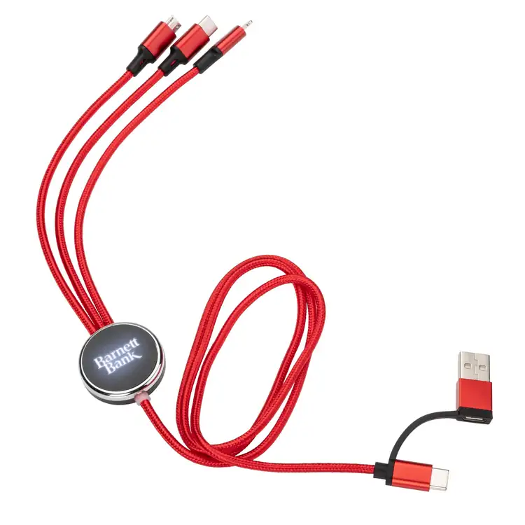 Câble de recharge multiconnecteur lumineux Fuller #5