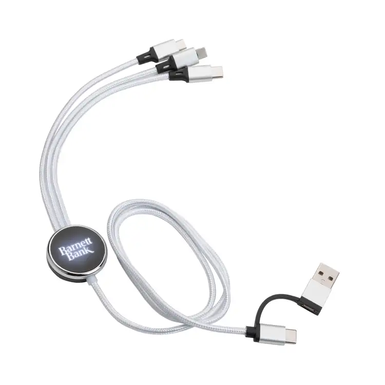 Câble de recharge multiconnecteur lumineux Fuller #6