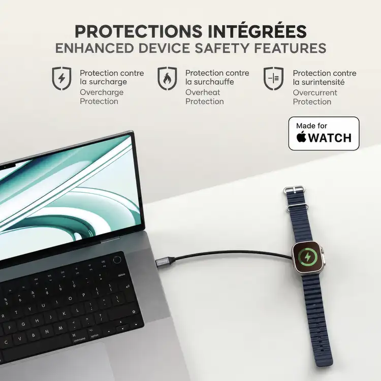 SATECHI USB-C Magnetic Fast-Charging Cable for Apple Watch #4