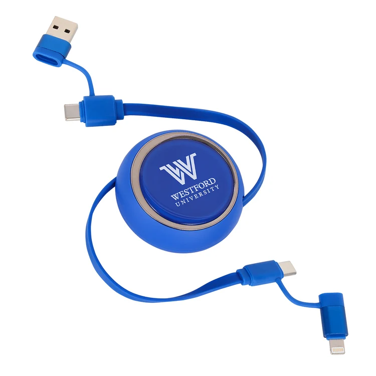 Mach 4-in-1 100W PD 39" Retractable Charging Cable #3