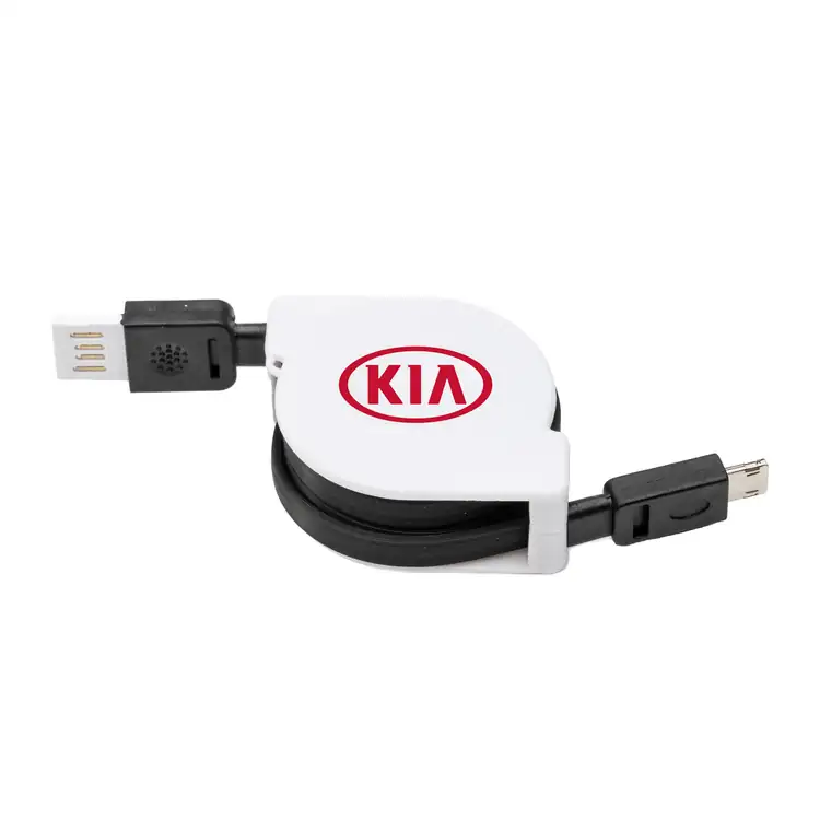 Retractable Micro USB and 8-Pin Charging Cable #2