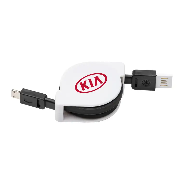 Retractable Micro USB and 8-Pin Charging Cable #6