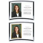 Crescent Picture Frame for Photo 5" x 7" - Vertical