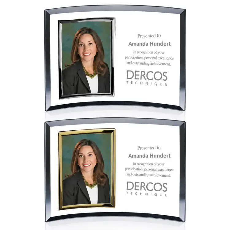 Crescent Picture Frame for Photo 8" x 10" - Vertical