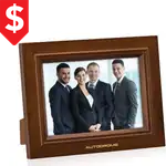 Francesco Rubberwood Picture Frame