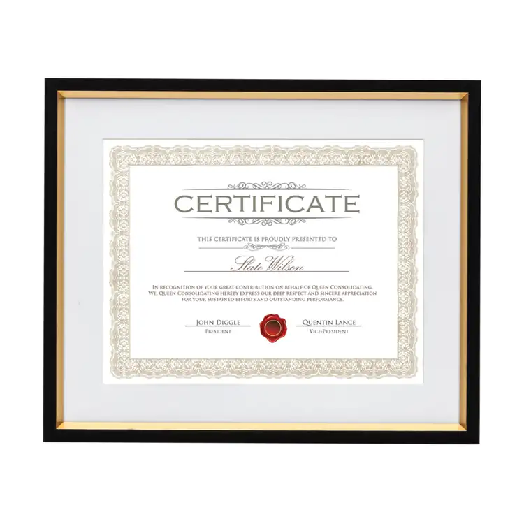 Cadre pour certificat Angus
