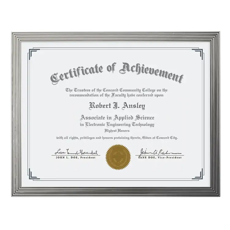 Cadre pour certificat Averham
