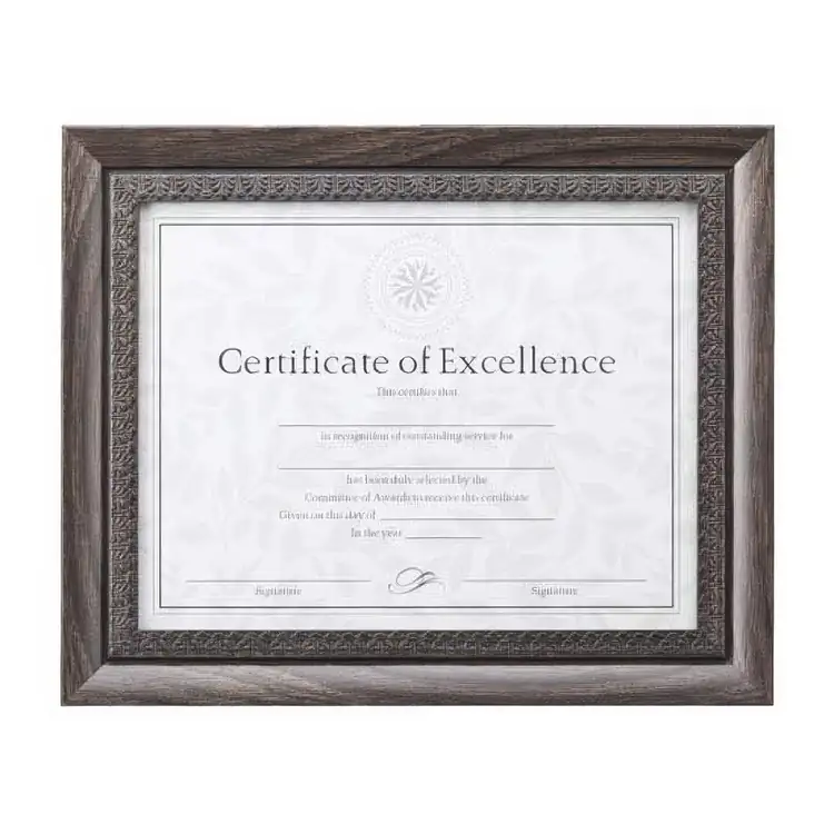 Billingham Certificate Frame