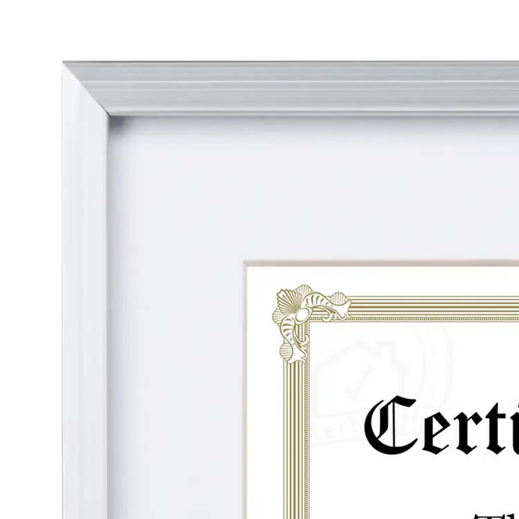 Cadre pour certificat Burnell - Argent #3