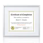 Cadre pour certificat Burnell - Argent