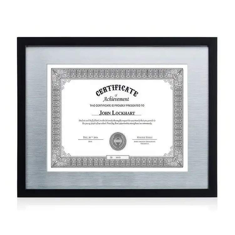 Cadre pour certificat Cady